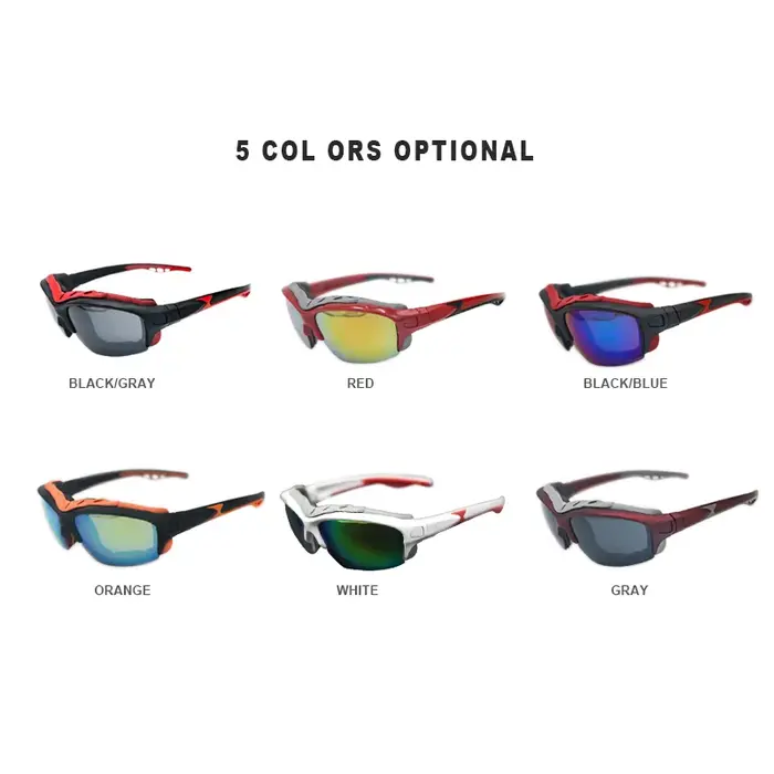 UV400 hommes lunettes De vélo Sport De plein air VTT lunettes De soleil vtt route cyclisme lunettes 