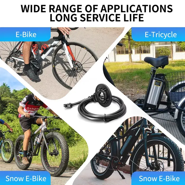 Capteur de couple PAS e-bike 12 points magnétiques côté gauche 24V36V