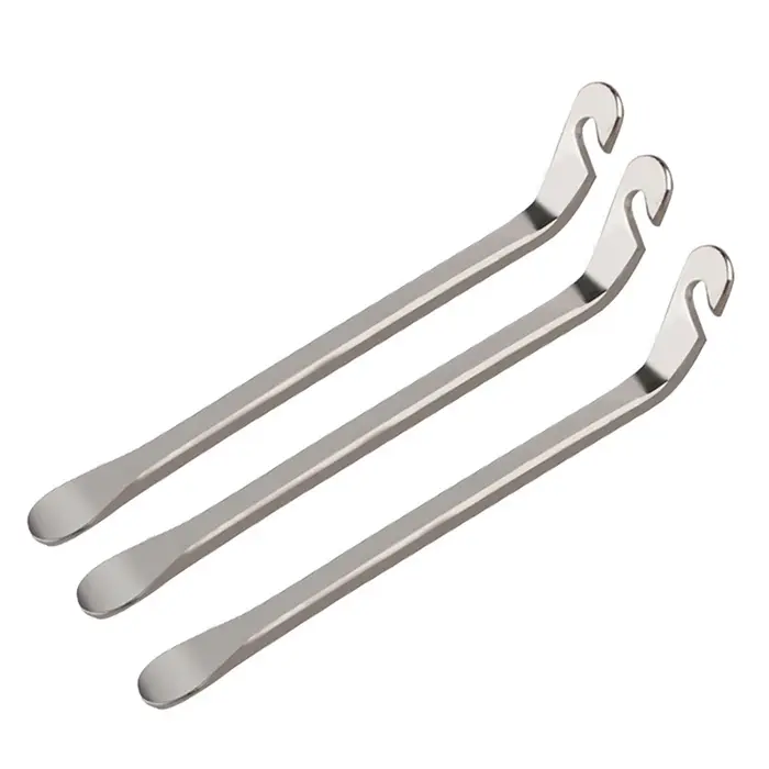 Outil de retrait de Tube de levier de pneu de vélo, ouvre-pneu de vélo en acier inoxydable, barre de