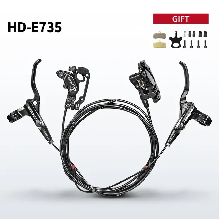 BUCKLOS HD-E735 frein hydraulique de vélo électrique 1150mm 1950mm