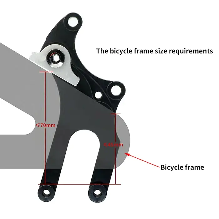 Adaptateur de frein à disque de vélo