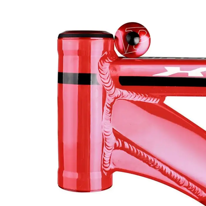 Casque de vélo de montagne en aluminium Durable 44MM, Double roulement, fourche à Tube droit, accessoires de vélo 1 1/8