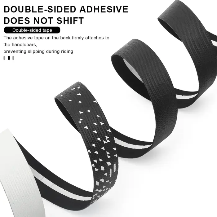 RIDERACE bandes de guidon de vélo Absorption des chocs confortable EVA + PU souple pour bande