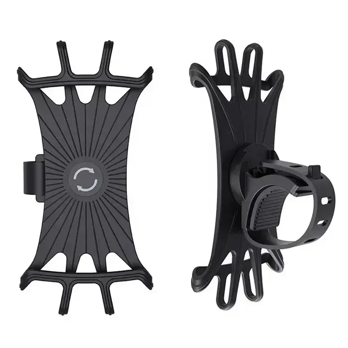 Accessoires universels pour Scooter, Support élastique antichoc en Silicone, Support pour téléphone 
