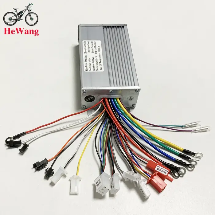 Contrôleur d'onde sinusoïdale 48V 52V 60V 64V 72V Ebike 1000W 1500W