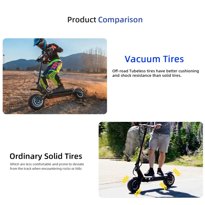 ULIP 90/60-6 pneu Tubeless pour Scooter électrique 11 pouces ville route