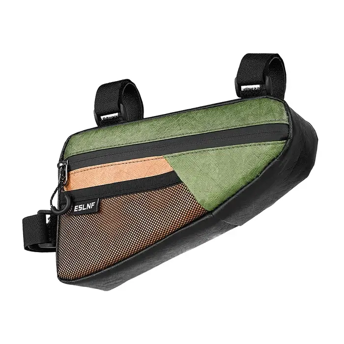 ESLNF Sac de cadre de vélo de route écologique, imperméable, grande capacité, sac de cadre VTT porta