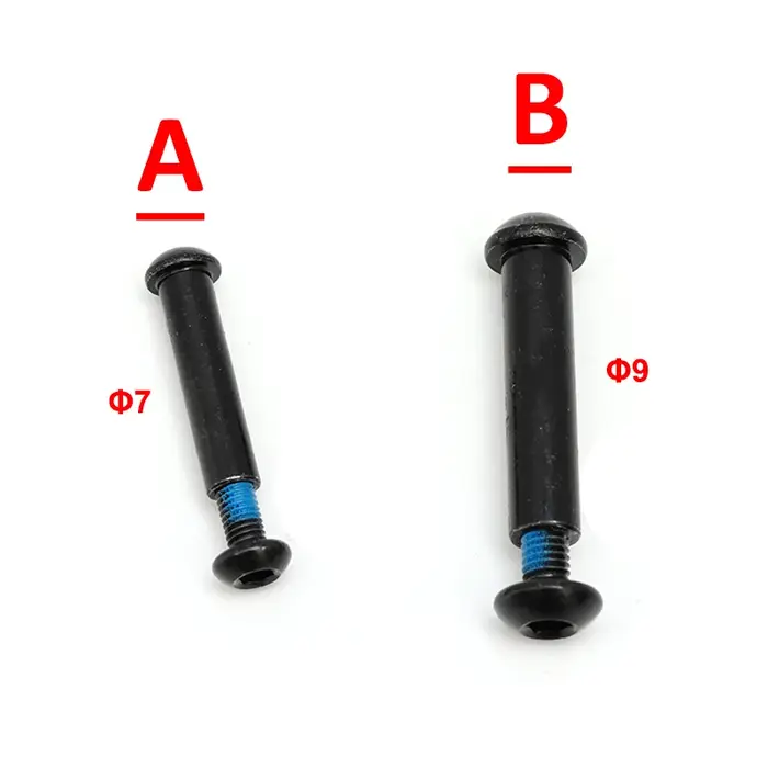 Vis de verrouillage en acier pour base pliable scooter électrique Ninebot MAX G30 G30D G30LP pièces de rechange robustes blanches ou jaunes