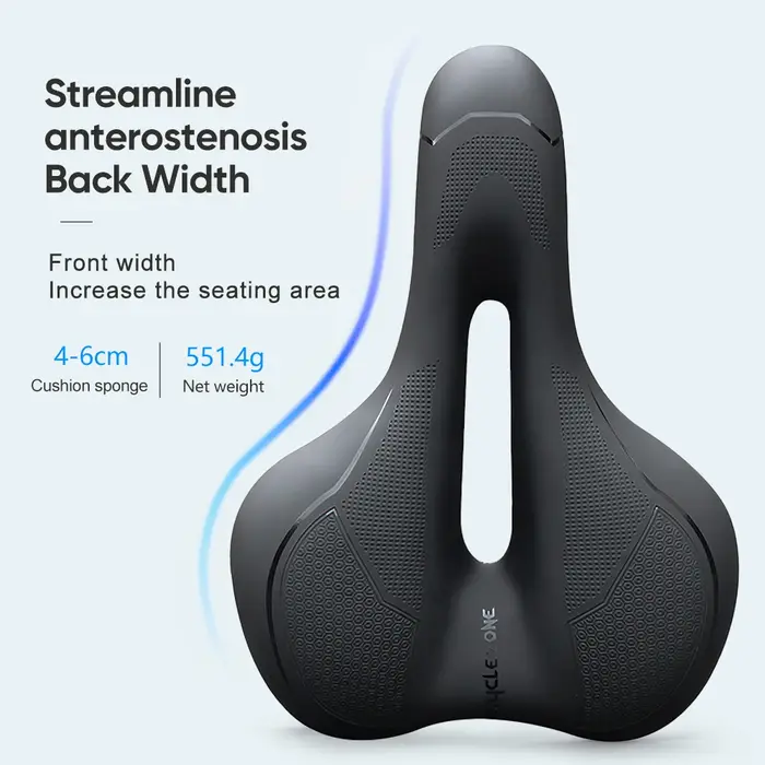 Coussin de siège creux de vélo