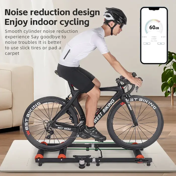 WEST BIKING – plate-forme d'entraînement de cyclisme à roulettes