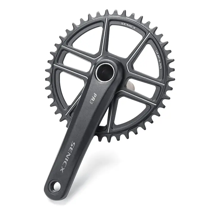 SENICX PR3 pédalier de vélo de gravier 40T/42T/44T plateau 165mm 170mm 175mm manivelle 10/11S vitess
