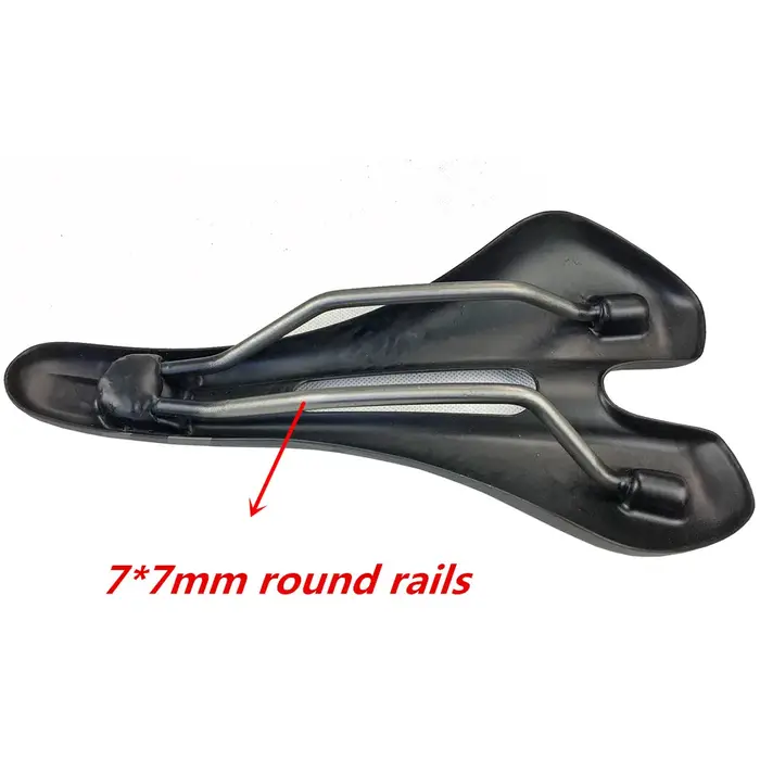 Selle de vélo de montagne superlogic en carbone avec rails en alliage de titane légère 166g pour homme VTT haute performance