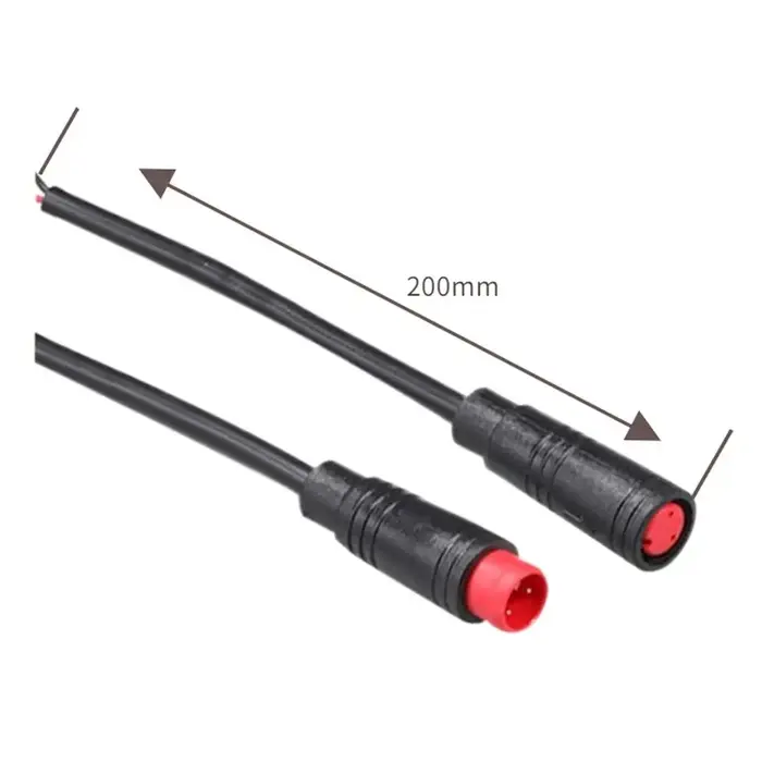Accessoires de vélo électrique noirs