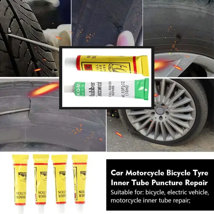 Kit de patchs pour pneus de vélo