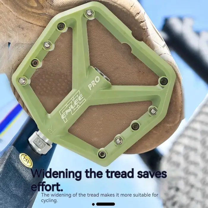 ENLEE-Pédale en nylon ultra légère pour VTT, avec joint d'enroulement