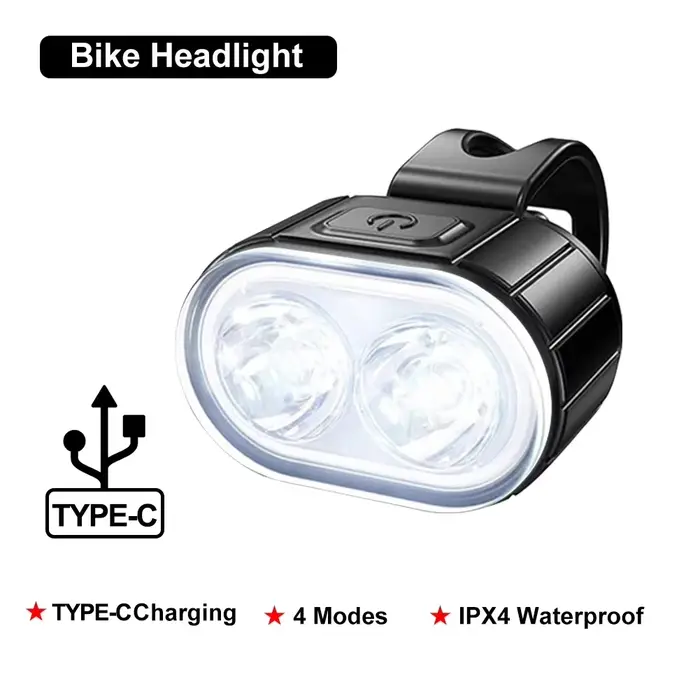 Éclairage de vélo rechargeable