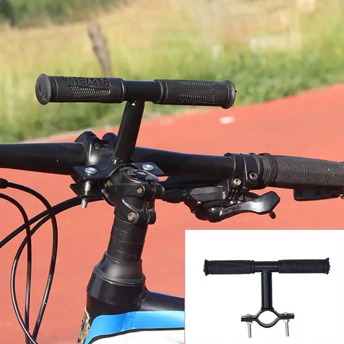 Sièges de vélo montés à l'avant avec guidon et pédales pour enfants