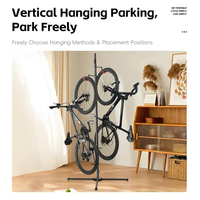 Support de vélo vertical WEST BIKING pour garage