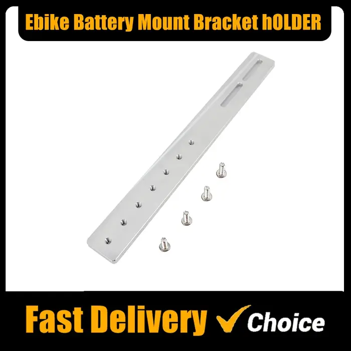 Support de montage de batterie pour vélo électrique cadre tube inférieur gris clair adaptateur sécurisé pour accessoires de vélo électrique