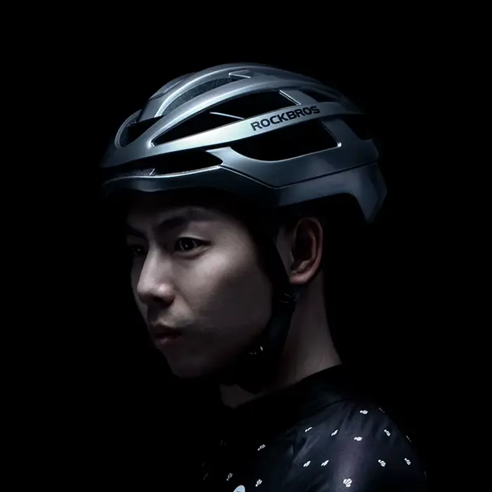 ROCKBROS – casque de vélo unisexe, respirant, ultraléger, moulé intégralement, antichoc, réglable, é