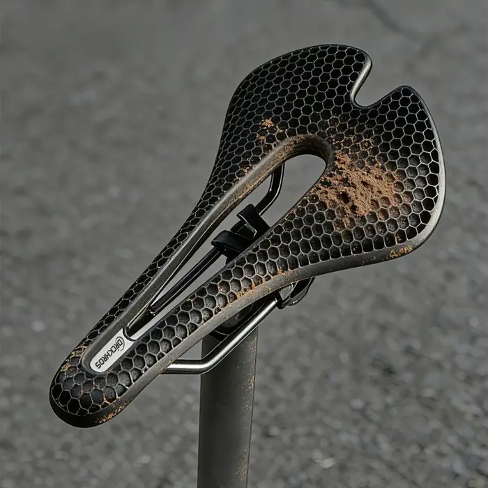 Selle de vélo en nid d'abeille imprimée en 3D