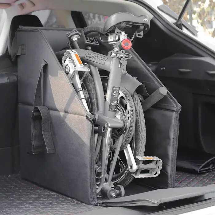 Boîte de rangement de vélo pliante Portable pour Brompton