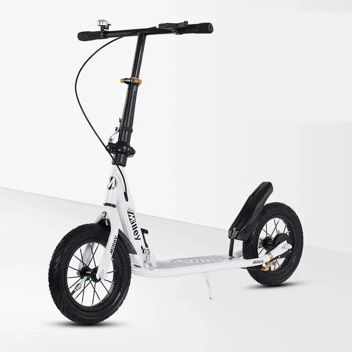 Trottinette pliable pour adultes avec frein à main, grandes roues, deux roues, pour la mobilité urba