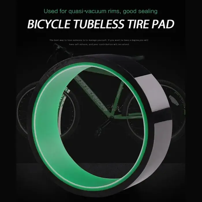 Bande de jante de vélo sans chambre à air