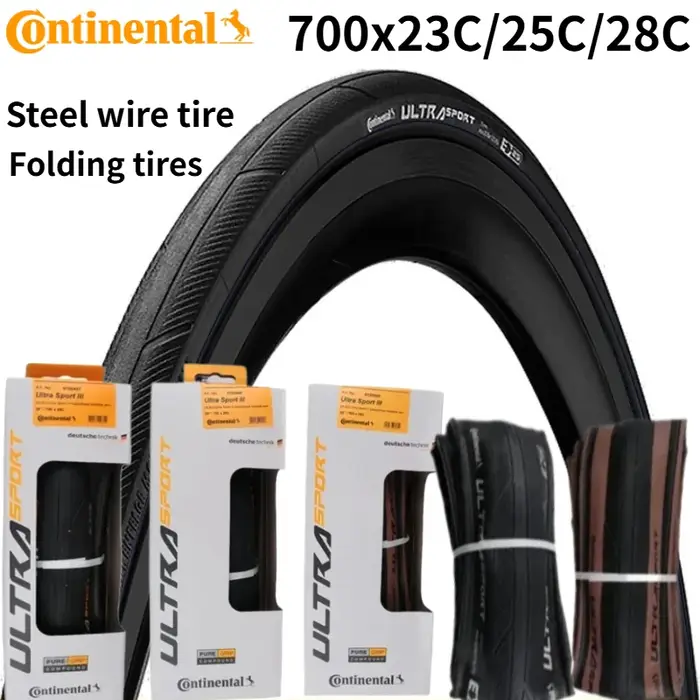 Continental ULTRA SPORT III 700x23C/25C/28C pneus de vélo de route GRAND