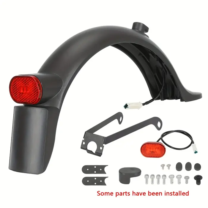 1 jeu de garde-boue, adapté au garde-boue arrière du scooter électrique Xiaomi Pro 2/M365/Pro/1S/Ess