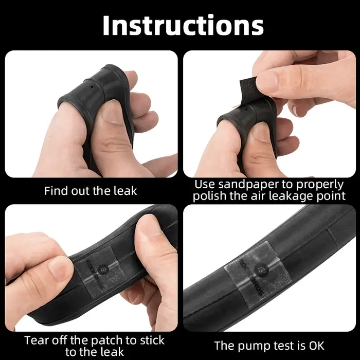 ROCKBROS – Kits de réparation de pneu intérieur de vélo