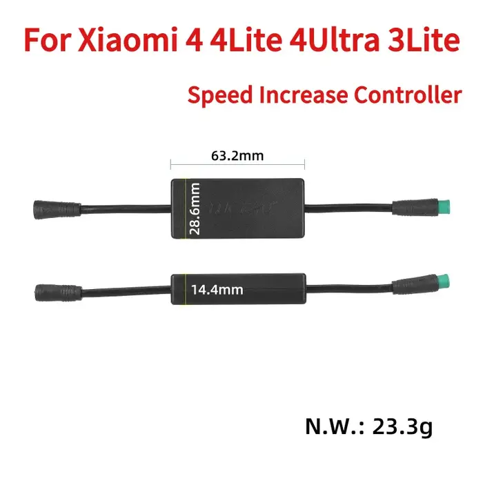Contrôleur de mise à niveau de vitesse pour Scooter électrique, dispositif de déverrouillage, 30 km/h, Boost de vitesse pour Xiaomi 4 4Lite 4Ultra 3Lite