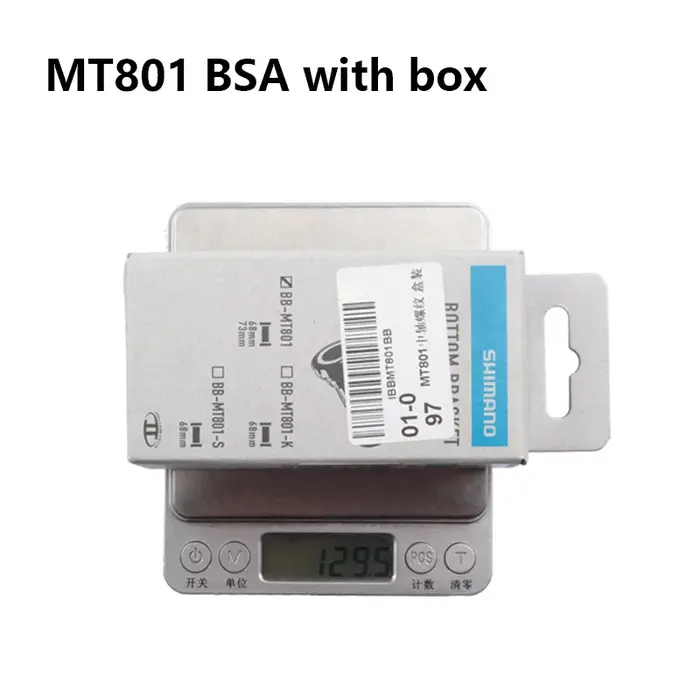 Shimano support inférieur BB52 MT801 BB93 MT501 MT500 BSA convient 68/73mm