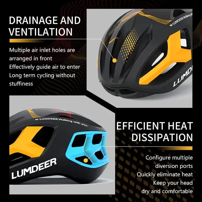 Nouveau casque de vélo avec feux arrière magnétiques léger sécurité de conduite Protection de la tête vtt casques de