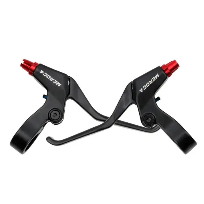 Levier de frein de vélo rouge bleu v leviers de freins à disque pour vtt vélo de route Bmx Scooter p