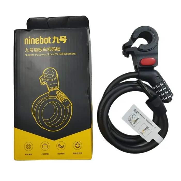 Verrouillage par mot de passe pour trottinette électrique Ninebot Kicksooter MAX G30 ES2 E22 E25
