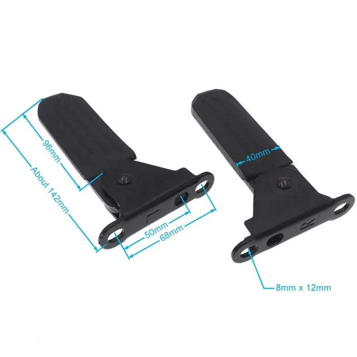 Pédales pliantes pour Scooter électrique, 1 paire