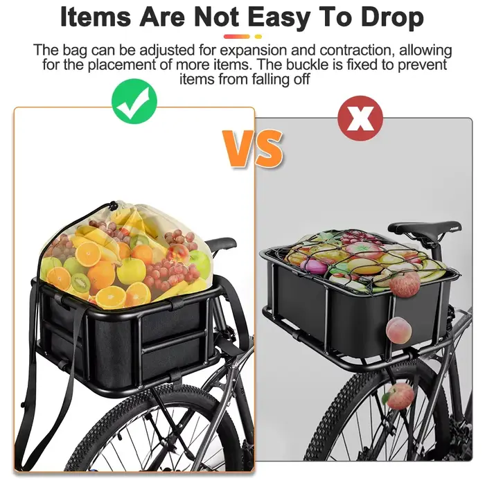 Panier de vélo arrière