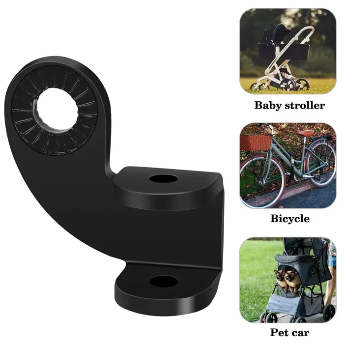 Adaptateur de coupleur d'attelage de remorque de vélo coudé