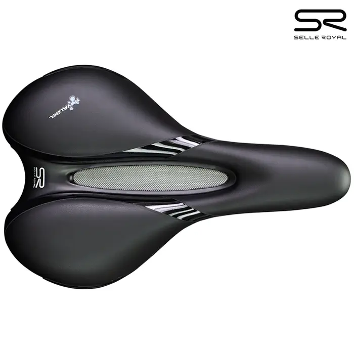 SELLE ROYAL-Selle de Vélo Respirante et Douce à Rail Creux
