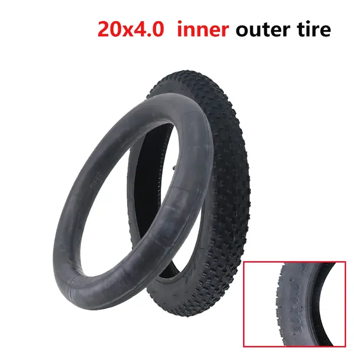 Pneu de vélo électrique tout-terrain 20 pouces 20x4.0
