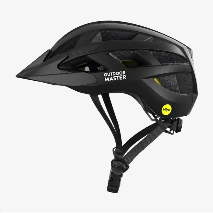 Casque de vélo de montagne OutdoorMaster Gem MIPS, 25 aérations, visière amovible, 2 doublures, lége