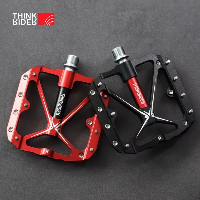 Pédales de vélo à 3 roulements scellés