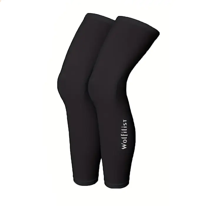 Jambières de cyclisme, manches longues thermiques, manchon de Compression de jambe complète, extensi
