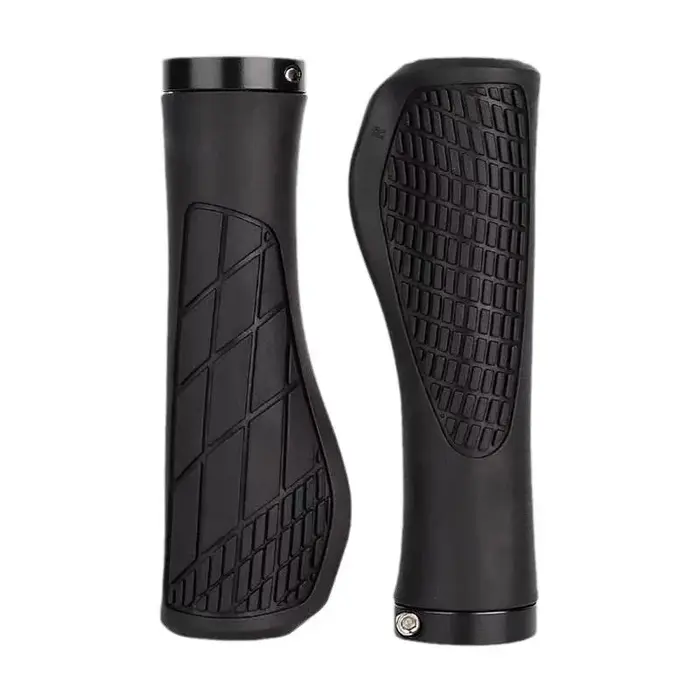 1 paire de poignées de guidon de vélo vtt, antidérapantes, confortables, verrouillables, en caoutcho