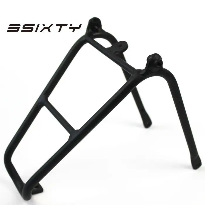 Support arrière pliant en forme de C en alliage 3sixty - Un étagère de vélo en aluminium très légère. Convient au