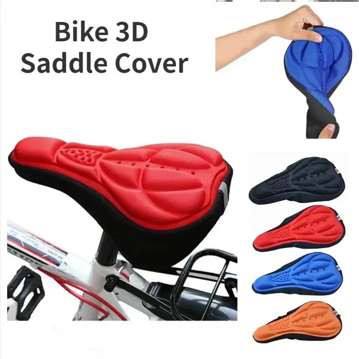 Housse de selle de vélo vtt 3D