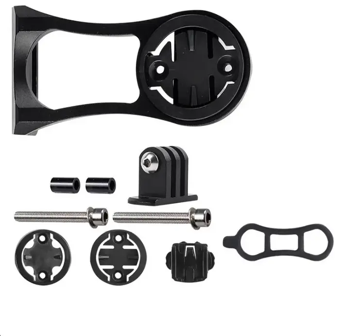 Support de caméra d'ordinateur de vélo en alliage d'aluminium, équipement de montage sur guidon de v