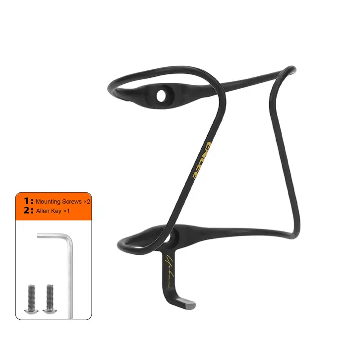 Porte-bouteille de vélo ultra léger en fibre de carbone haute performance pour vélos de route