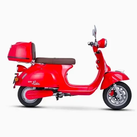 Scooter électrique Victoria de style vintage 72V/1500W avec batteries lithium-ion, moto électrique